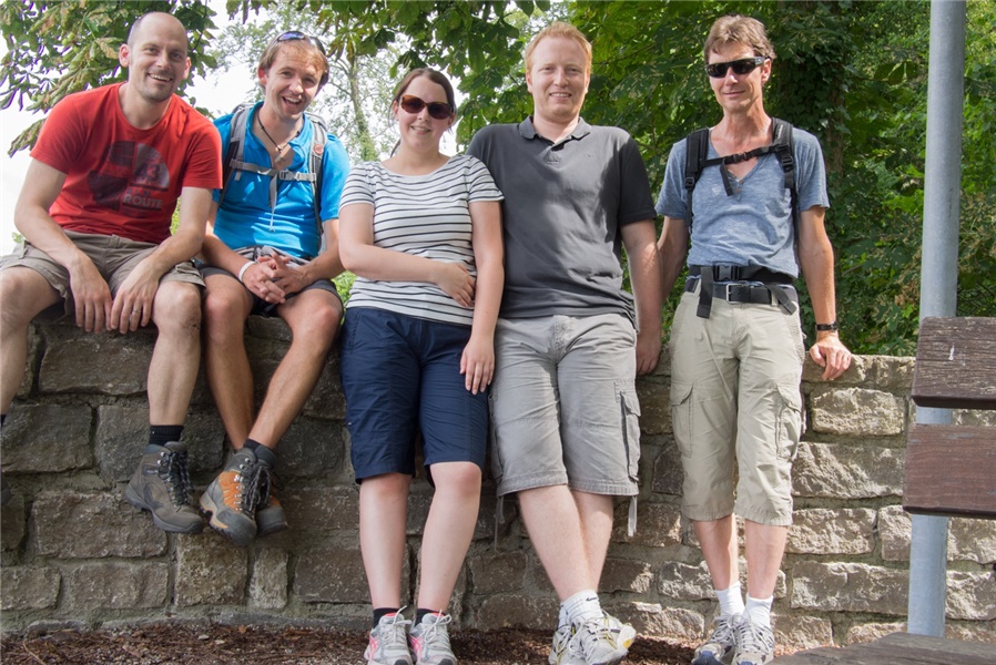 Sie ließen sich die schöne Wanderung nicht entgehen.